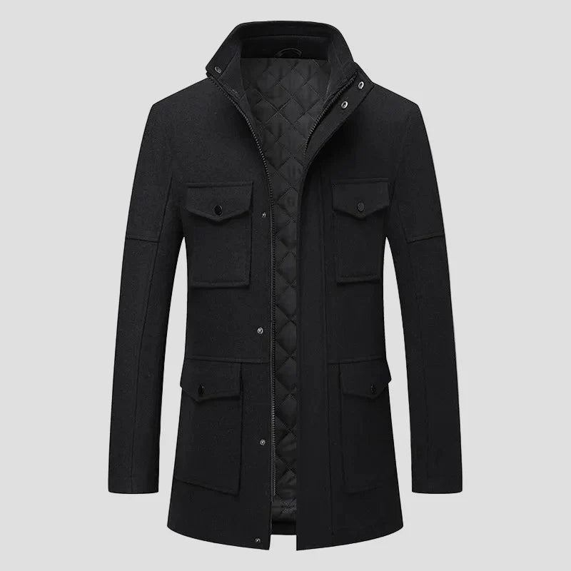 Szymon | Elegancki Płaszcz Smart-Casual