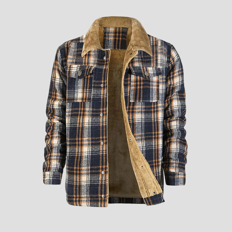 Wojtek | Gruba Flanelowa Kurtka