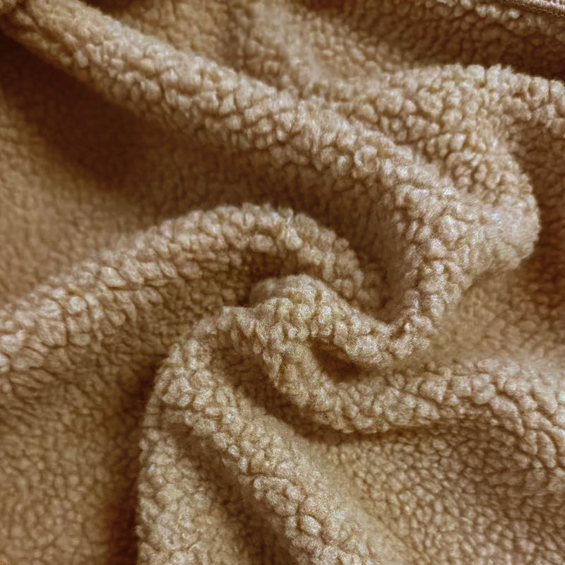 Wiktor | Vintage płaszcz z jagnięcej wełny z ciepłym kołnierzem