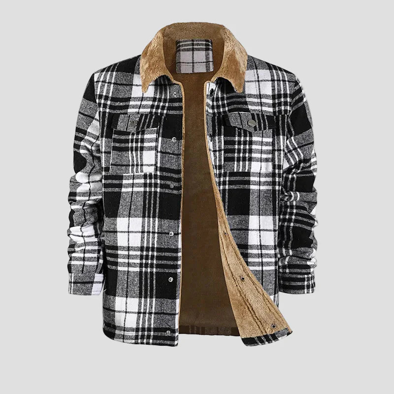 Wojtek | Gruba Flanelowa Kurtka