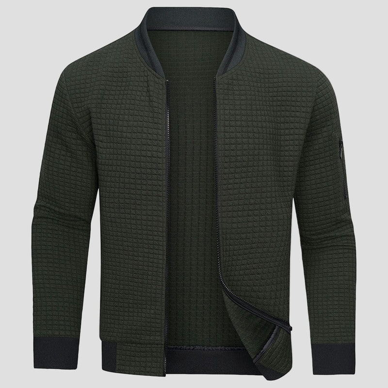 Jakub | Ciepła męska bluza zapinana na zamek