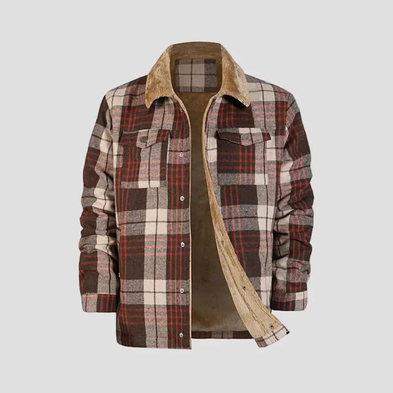 Wojtek | Gruba Flanelowa Kurtka