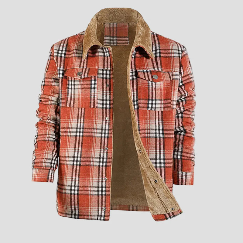 Wojtek | Gruba Flanelowa Kurtka