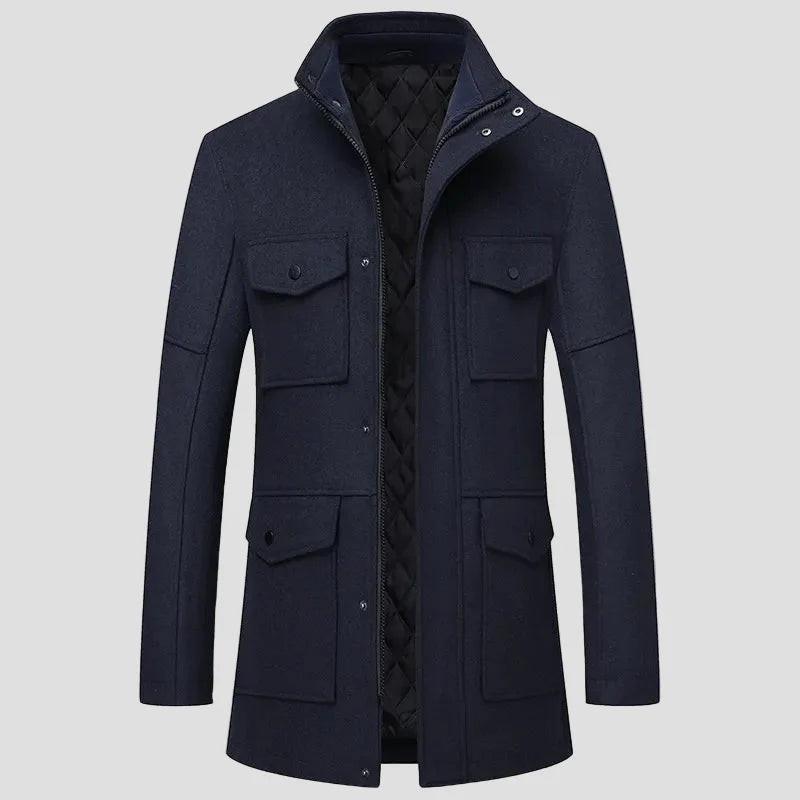 Szymon | Elegancki Płaszcz Smart-Casual